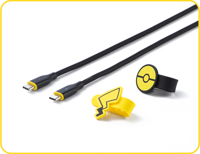 皮卡丘 Type-C 240W 1.8m 充電線